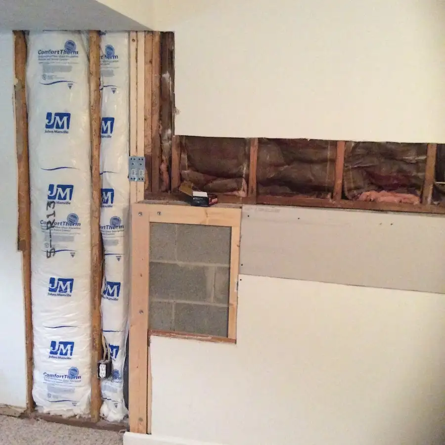 Wall insulation replacement during Structural Drying in Paradise Valley